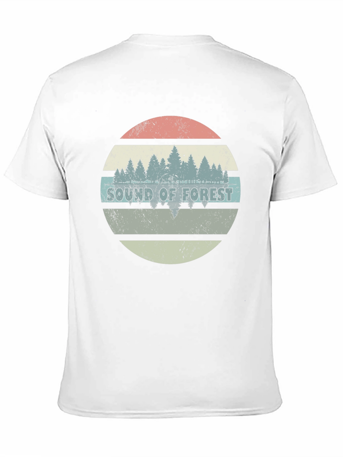 Sound of Forest Graphic Tee - Black