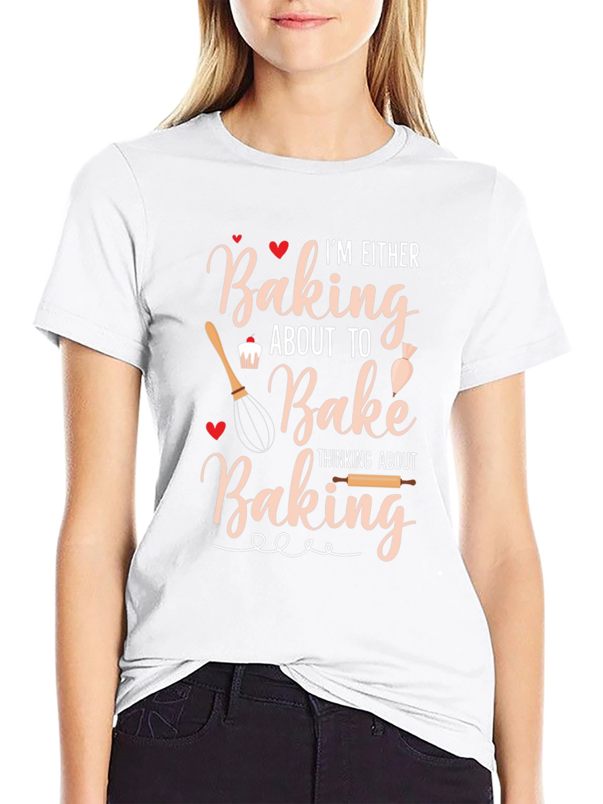 Baking T-Shirt: Baking About to Bake Black