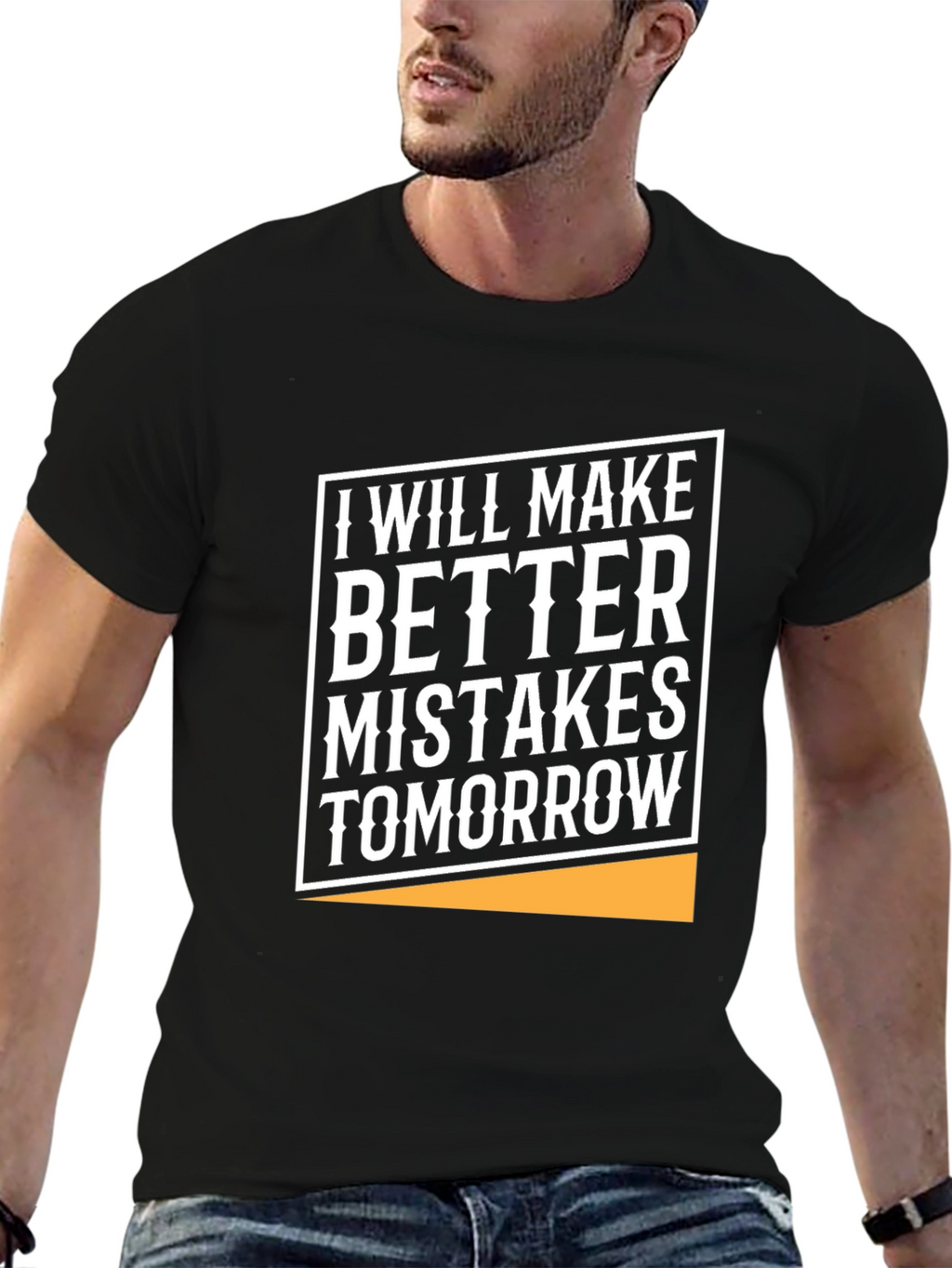 Humorous Graphic Tee - Better Mistakes Tomorrow