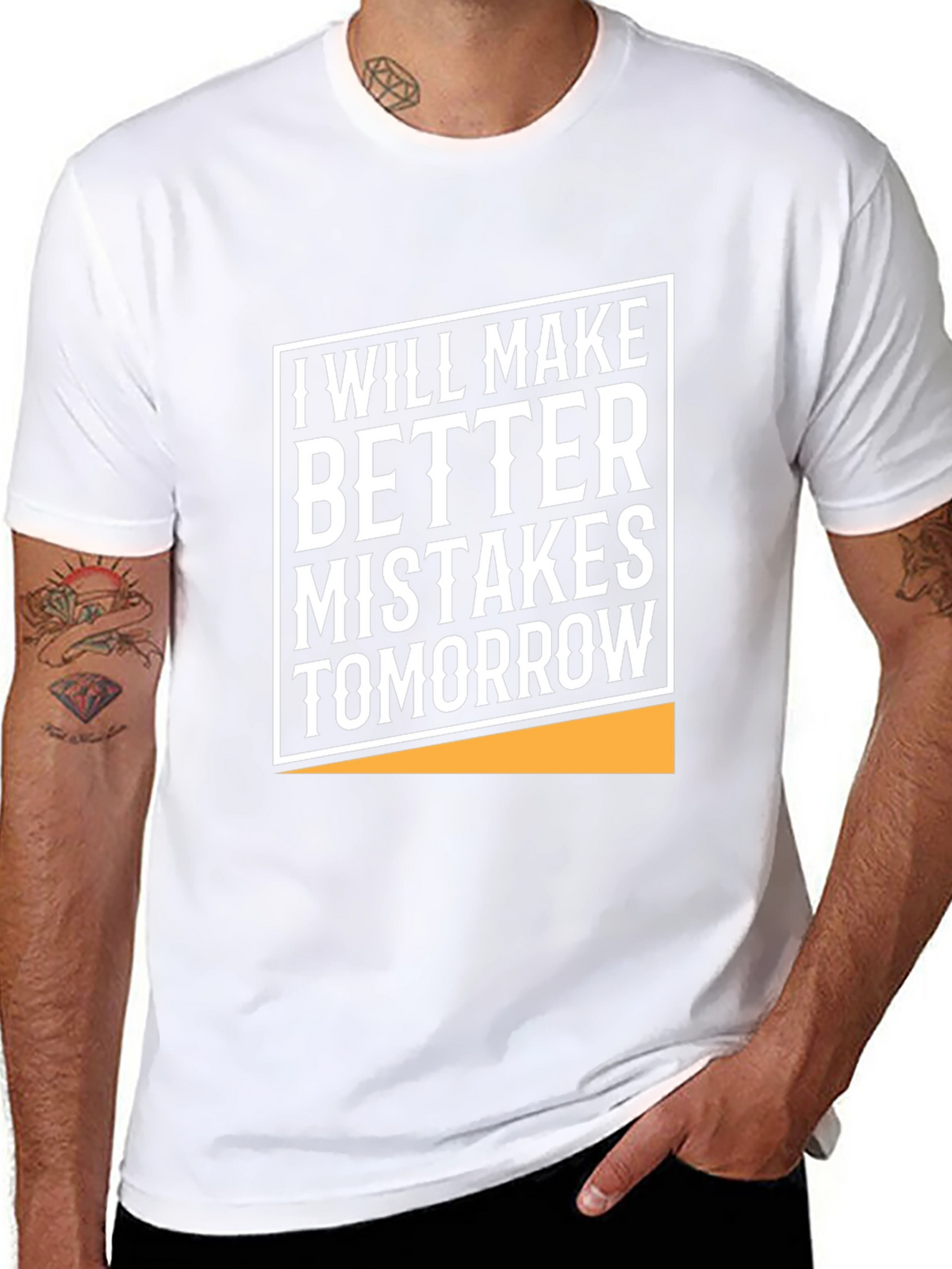 Humorous Graphic Tee - Better Mistakes Tomorrow