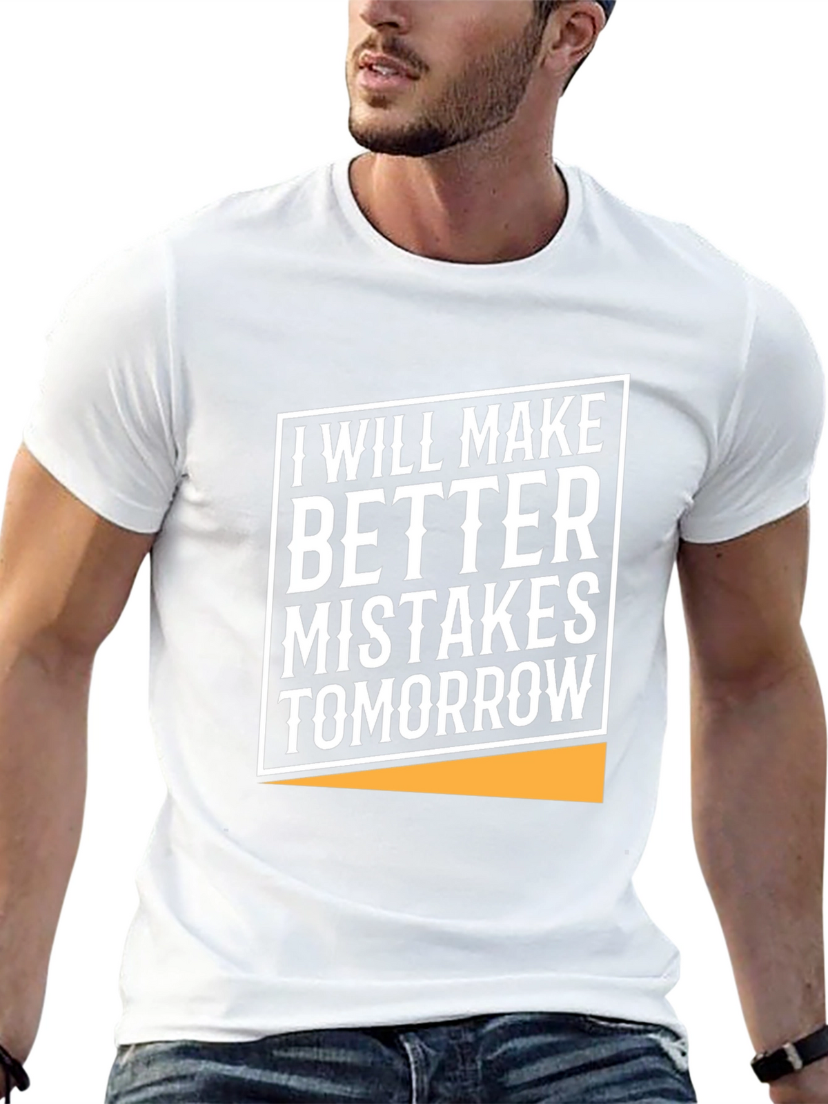 Humorous Graphic Tee - Better Mistakes Tomorrow