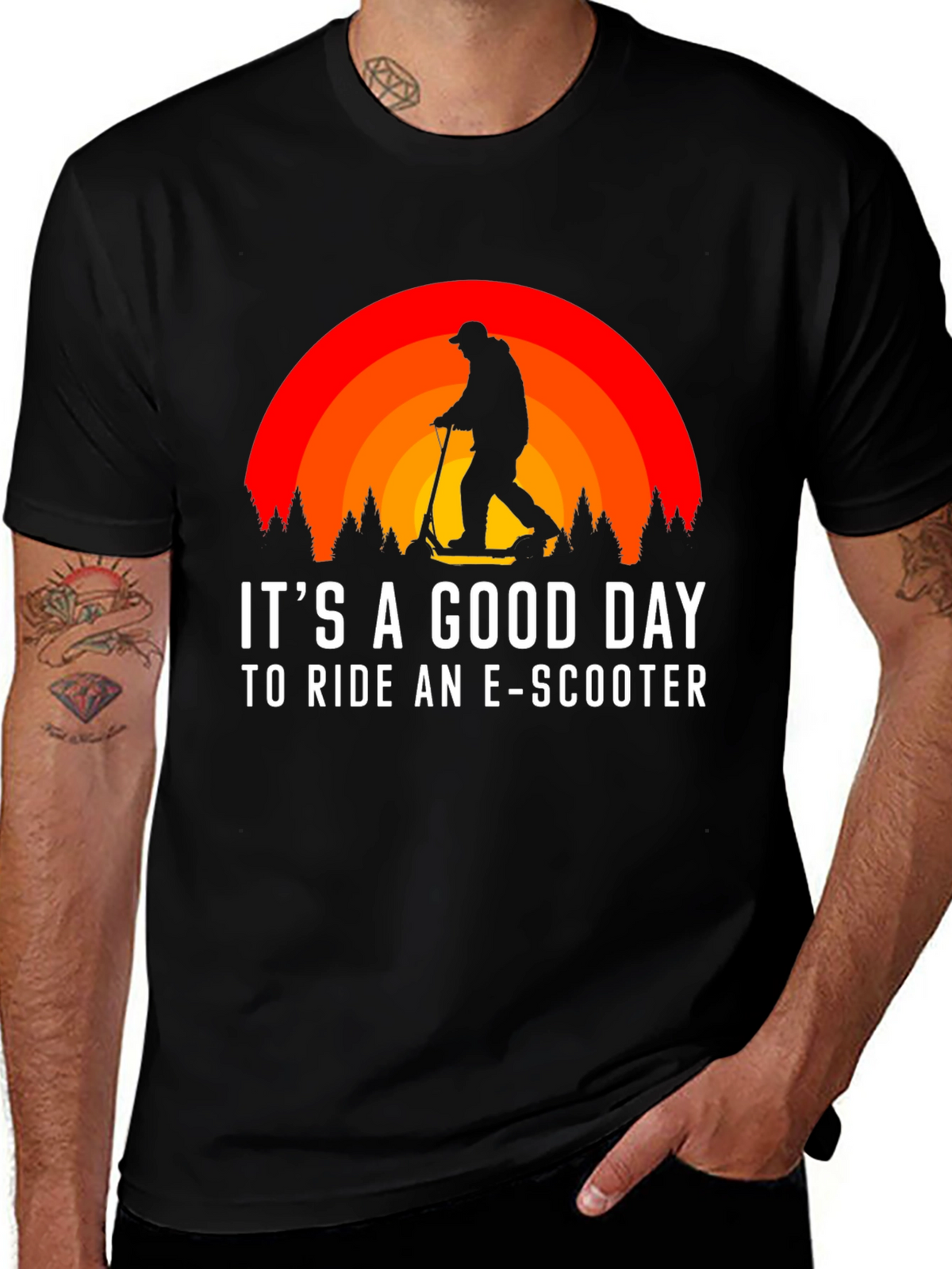 E-Scooter T-Shirt: Good Day to Ride