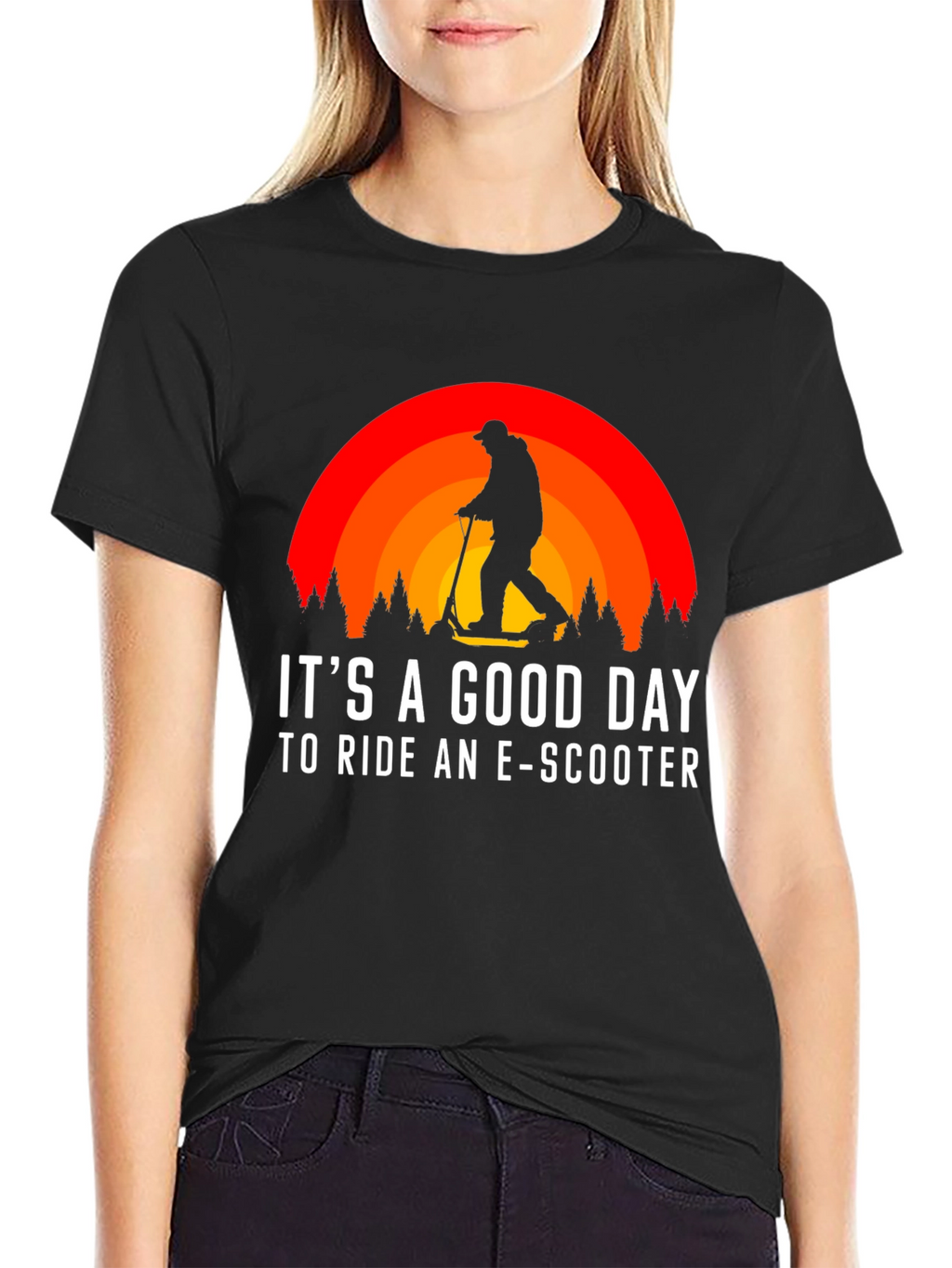 E-Scooter T-Shirt: Good Day to Ride