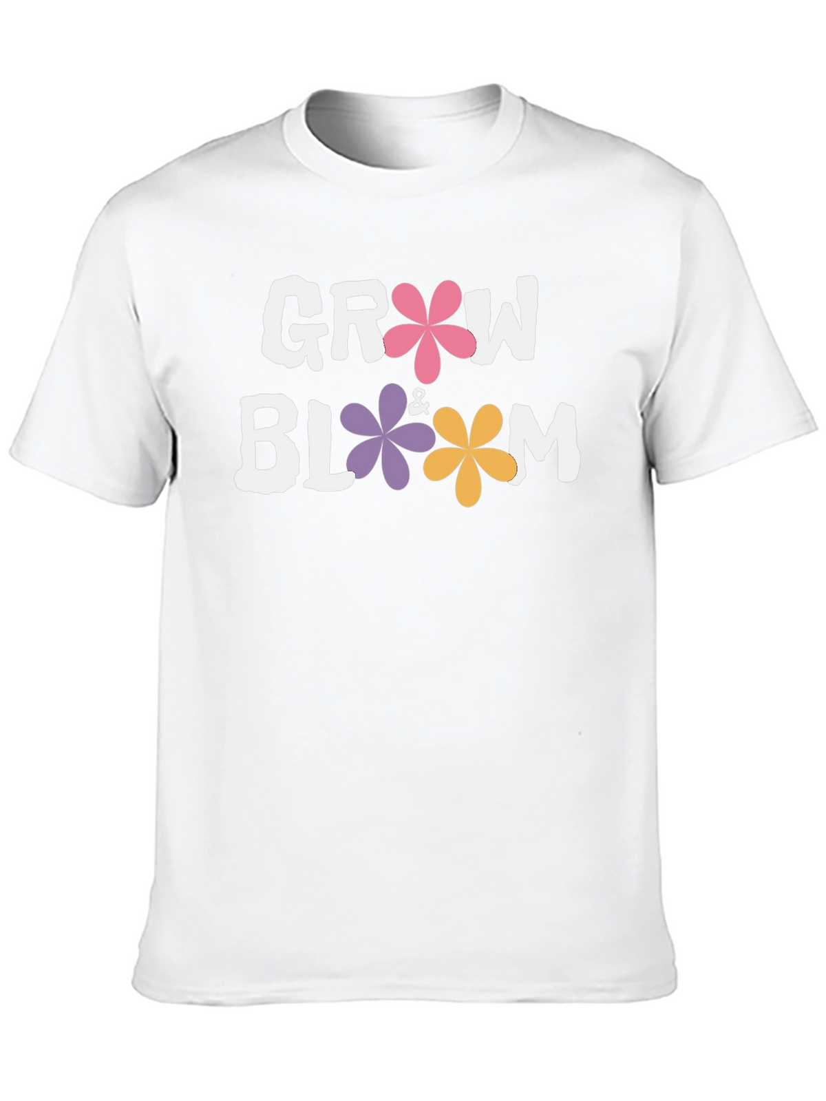 Grow & Bloom Graphic T-Shirt - Black