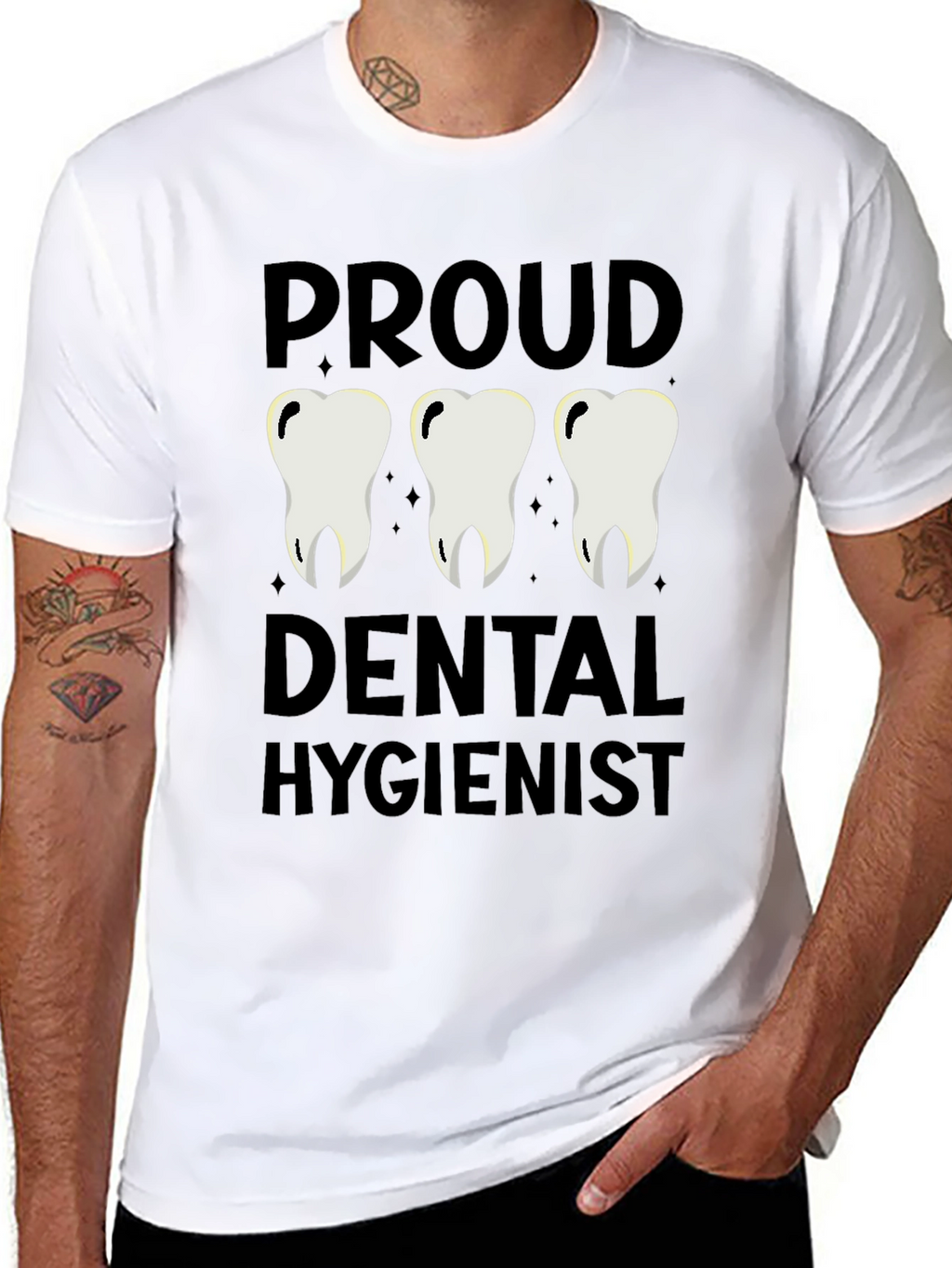 Proud Dental Hygienist T-Shirt - Unisex Tee