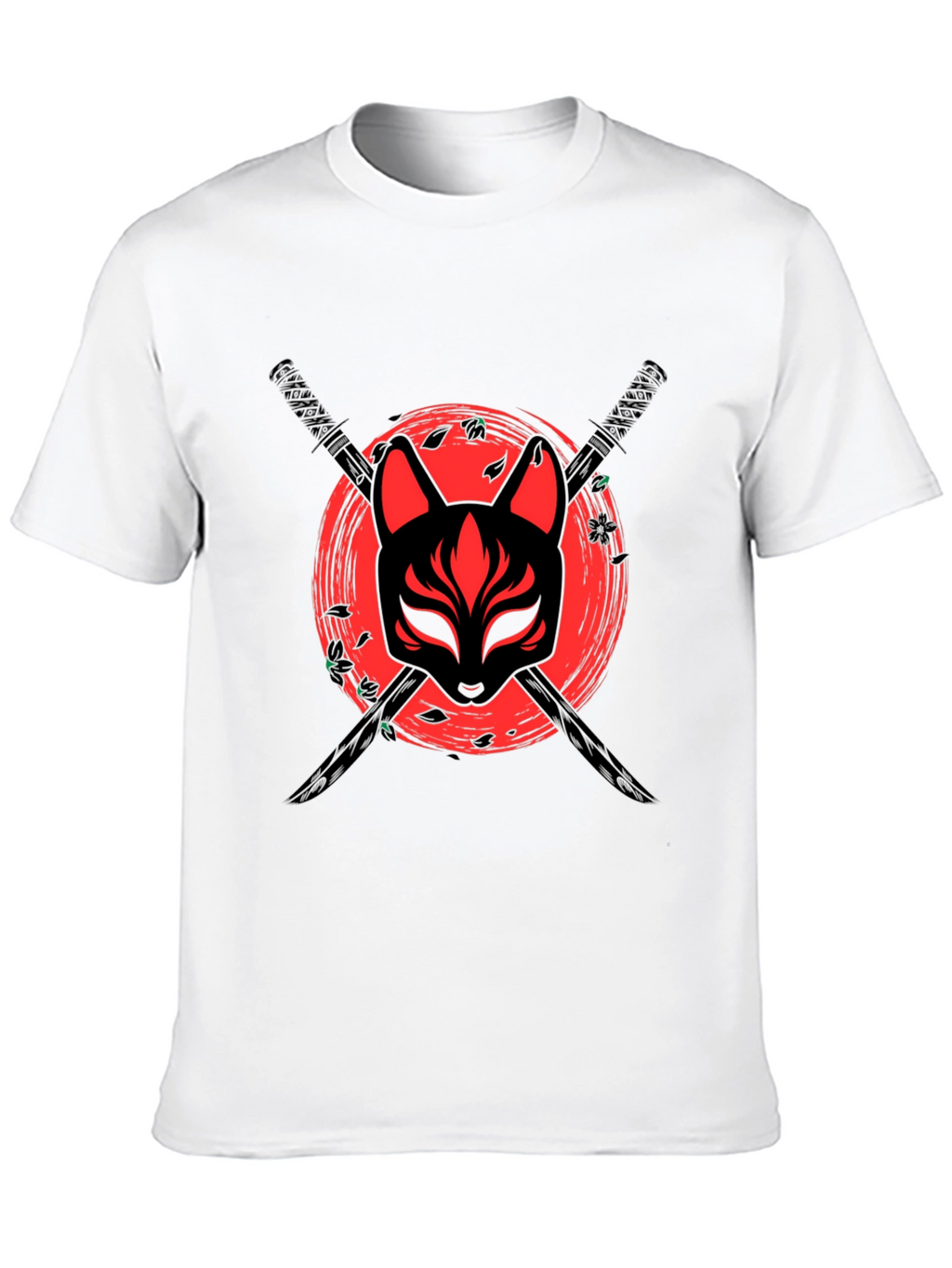 Samurai Fox Mask T-Shirt