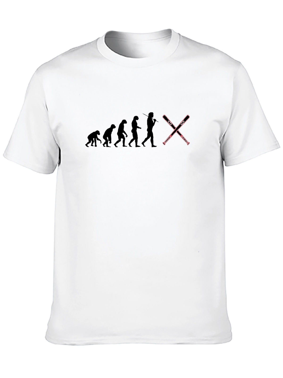Evolution of Skiing Graphic Tee