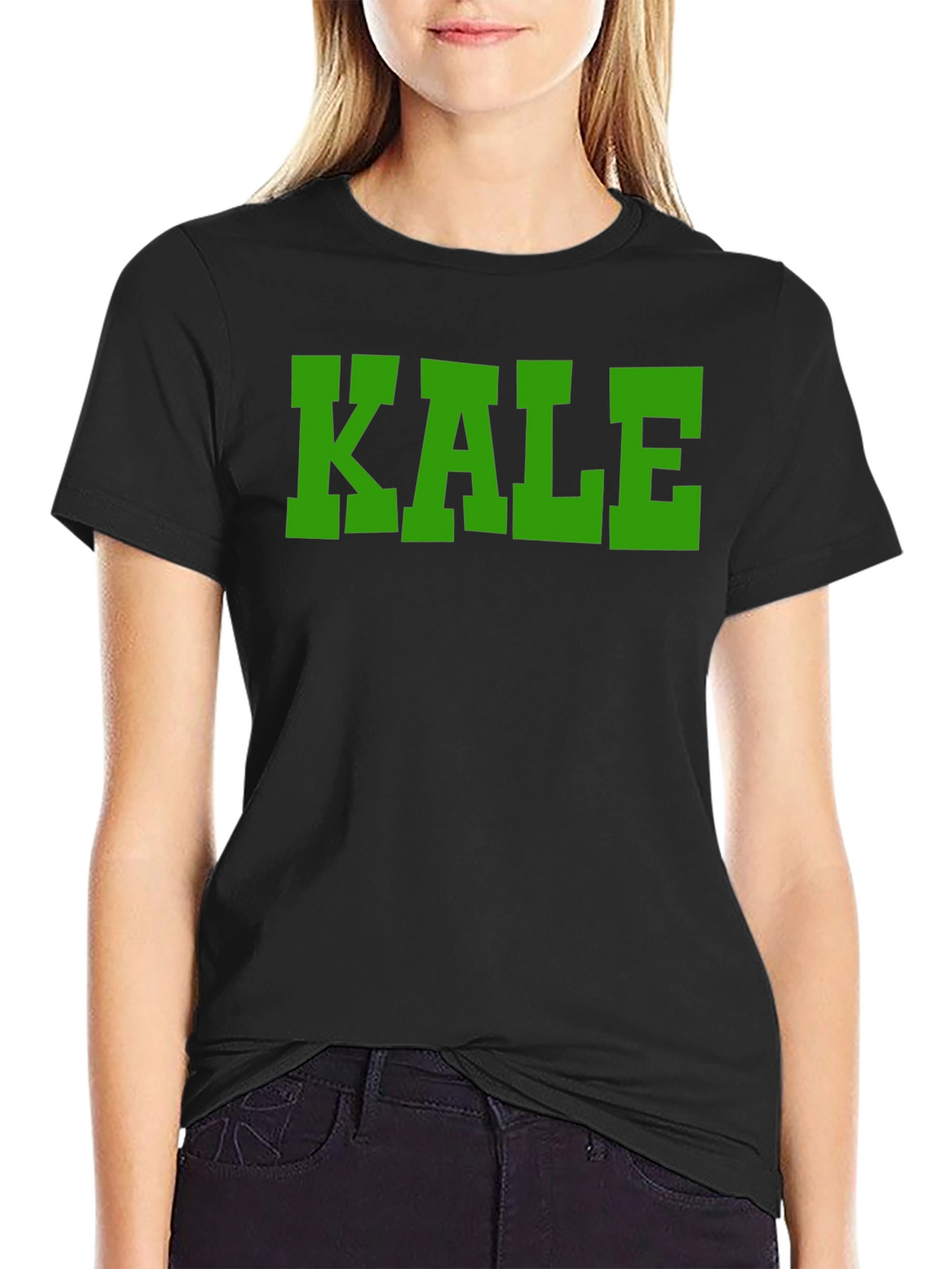 Kale Graphic Tee - Mens Black T-Shirt