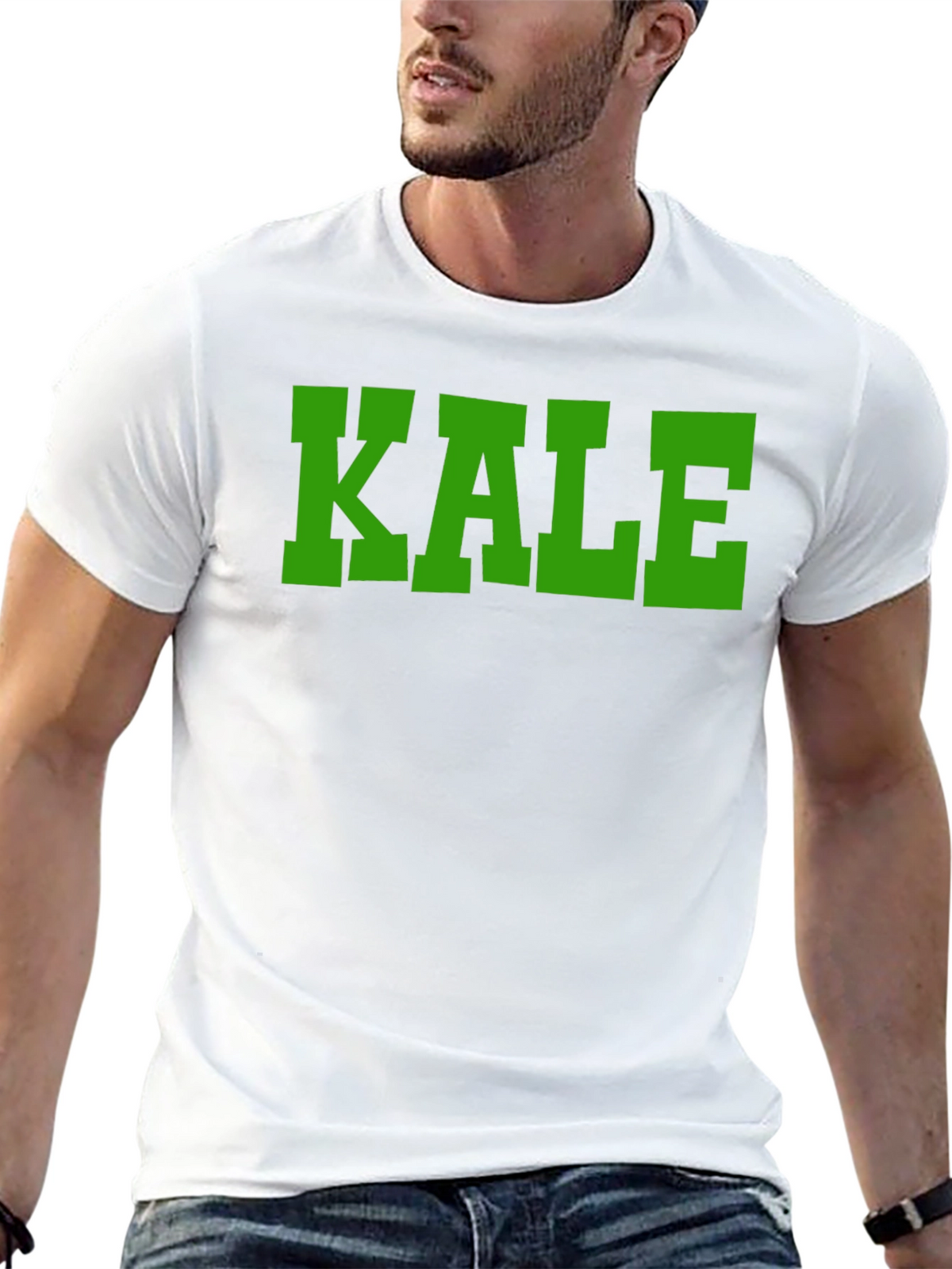 Kale Graphic Tee - Mens Black T-Shirt