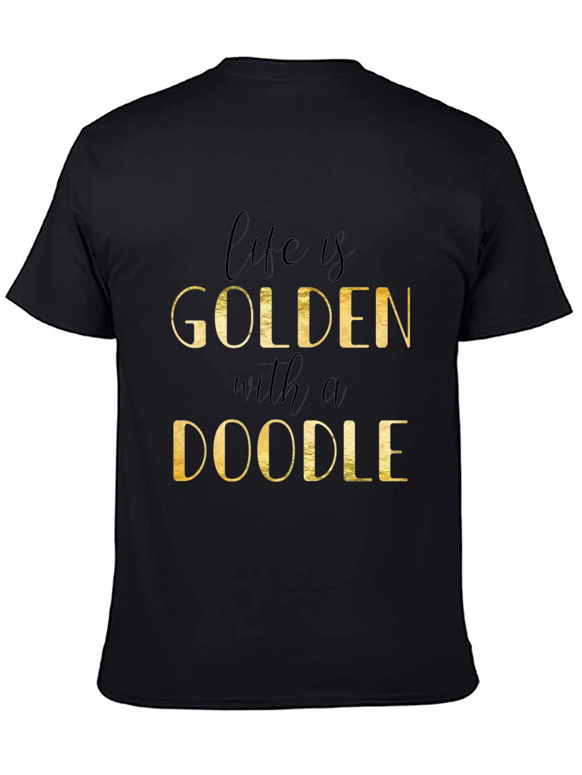 Golden Doodle Tee - Life is Golden