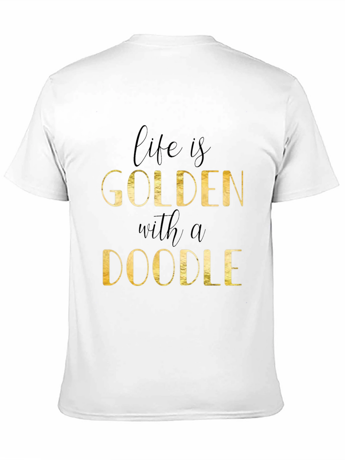 Golden Doodle Tee - Life is Golden