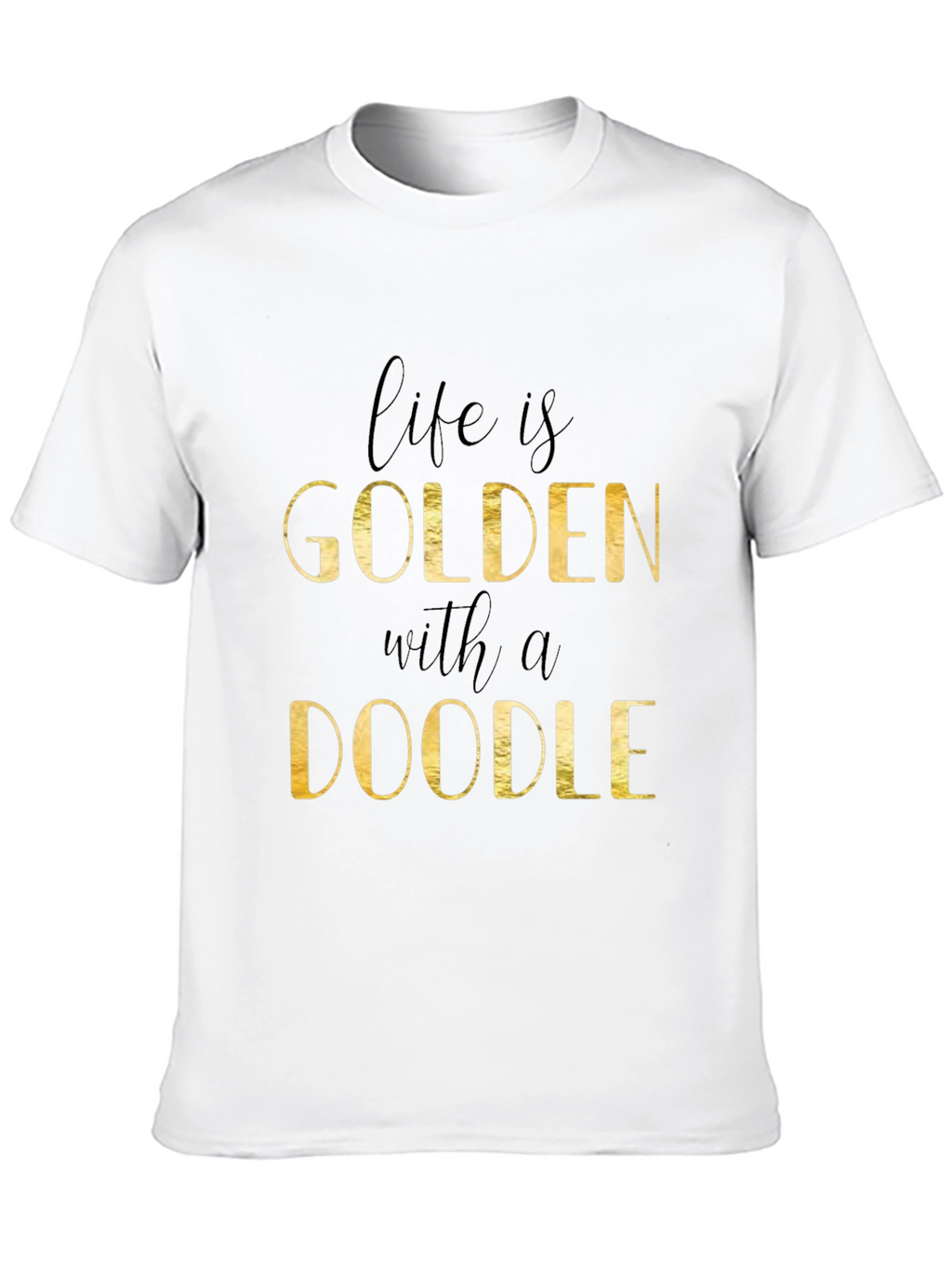 Golden Doodle Tee - Life is Golden