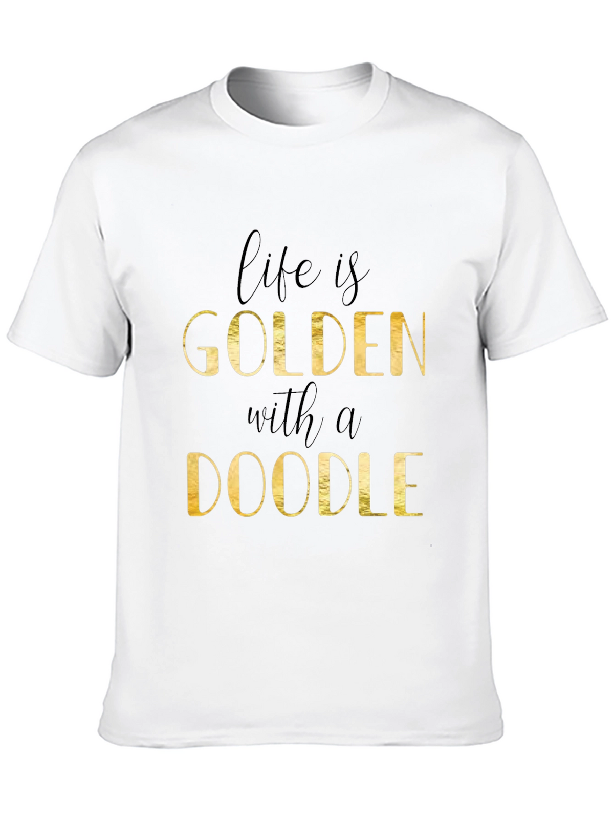 Golden Doodle Tee - Life is Golden