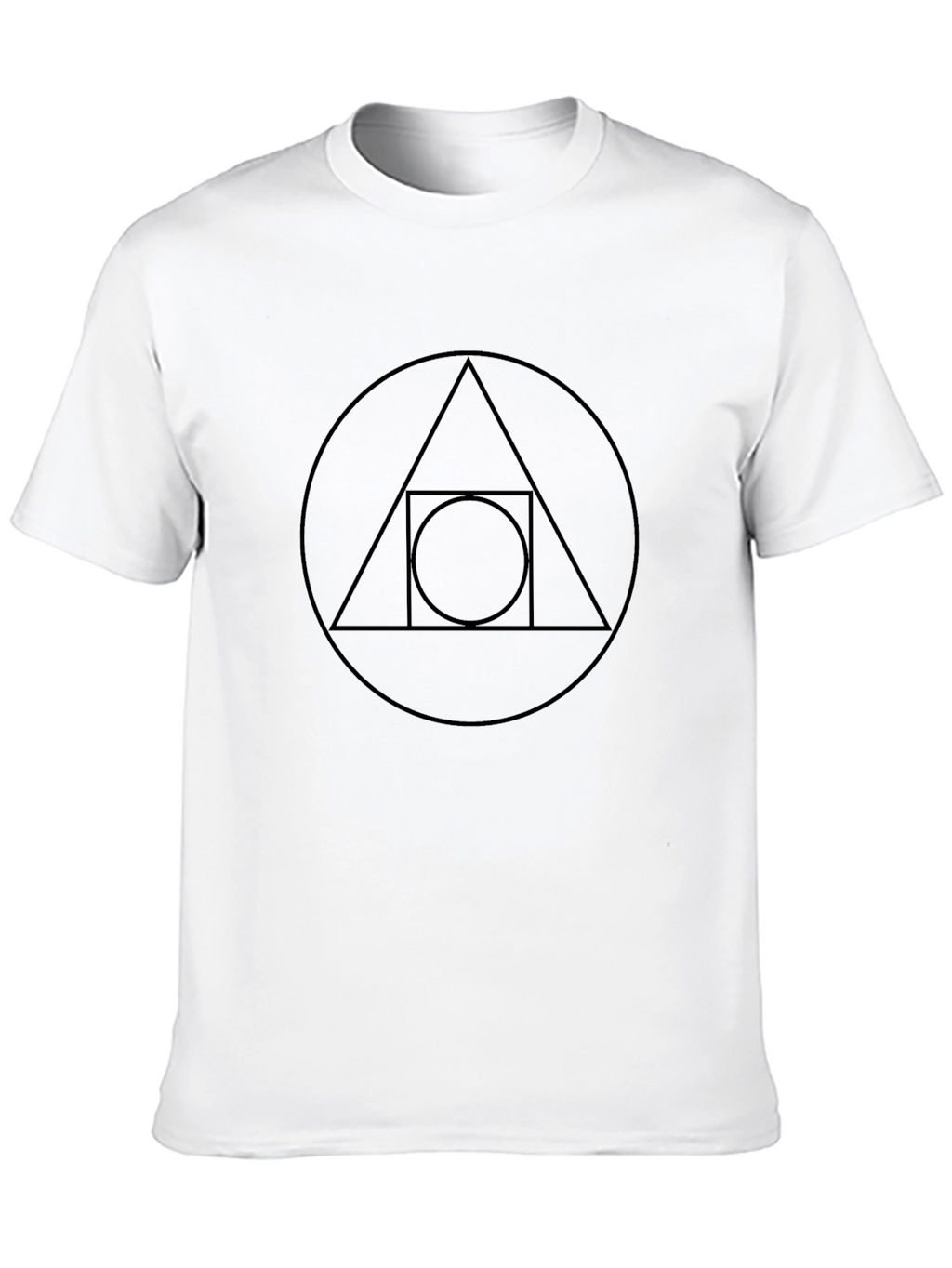 Geometric Symbol Graphic Tee