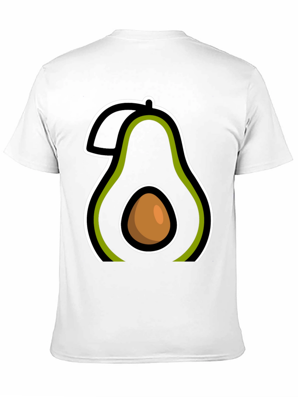 Avocado Graphic Tee - Casual Comfort