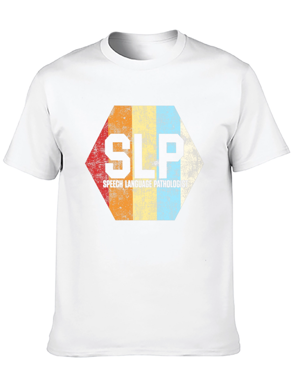 SLP Speech Language Pathologist Retro T-Shirt