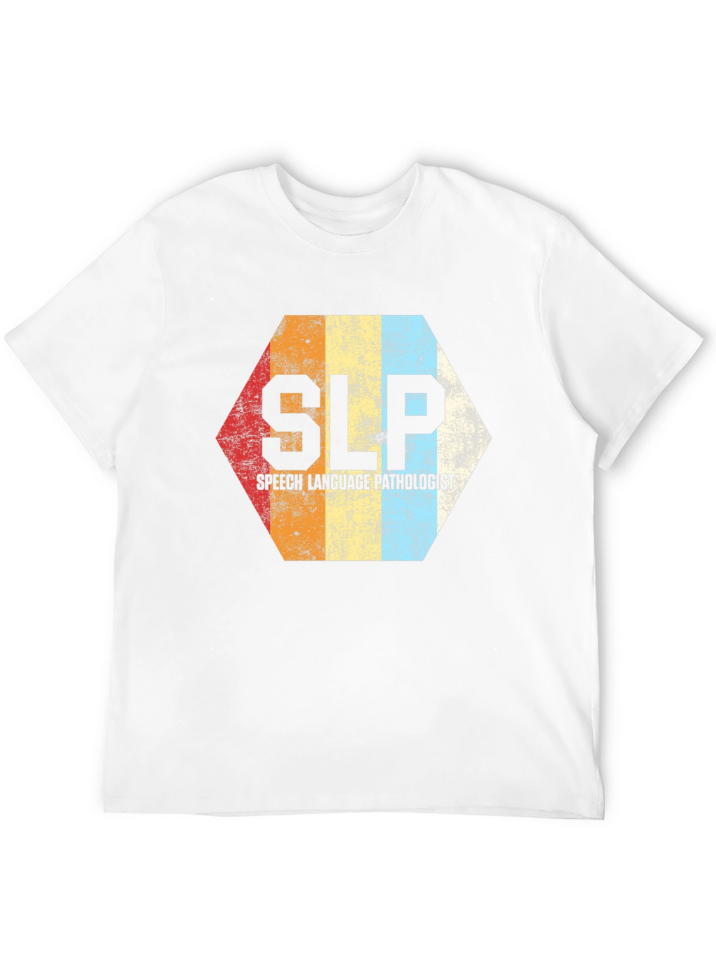 SLP Speech Language Pathologist Retro T-Shirt