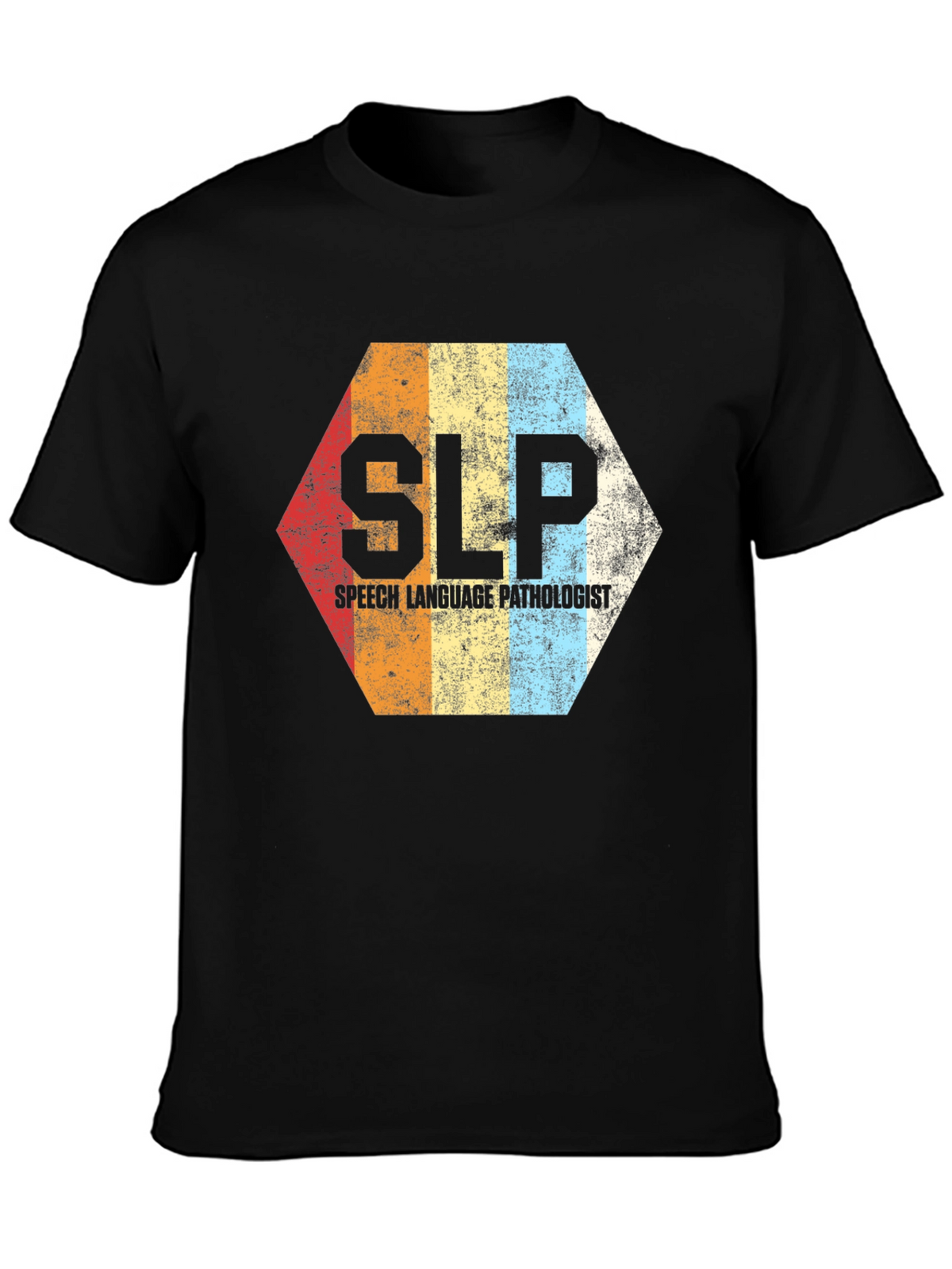 SLP Speech Language Pathologist Retro T-Shirt