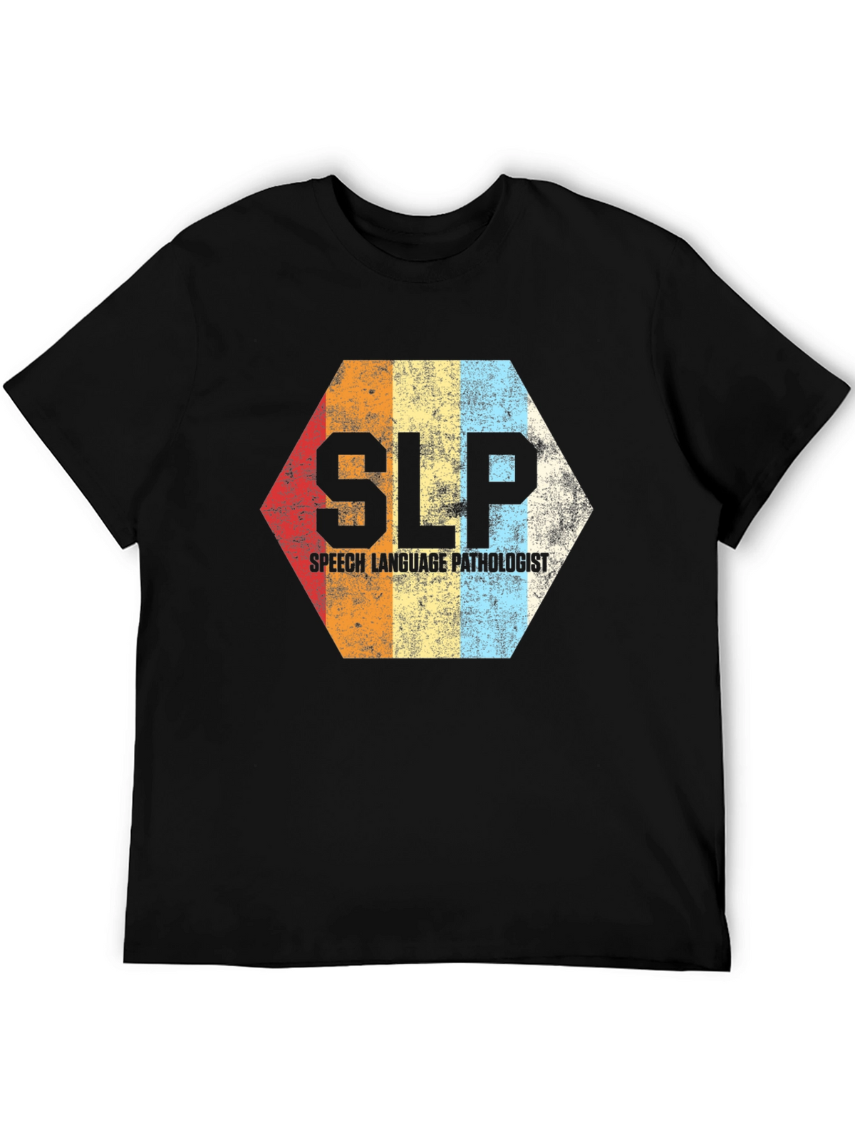 SLP Speech Language Pathologist Retro T-Shirt