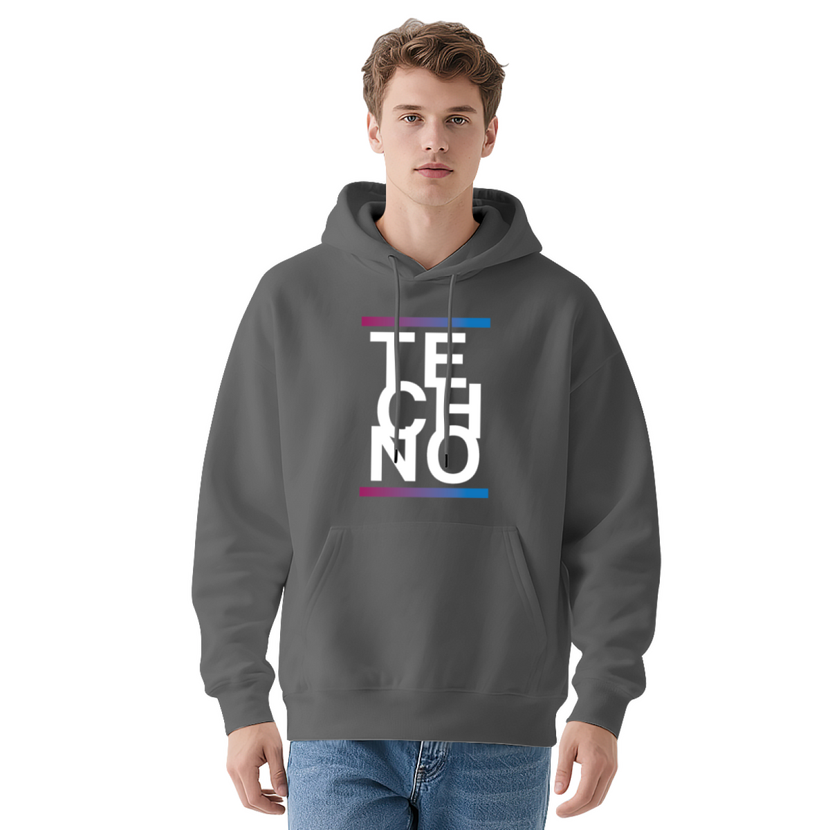 Modern Art Hoodie - Creative Print