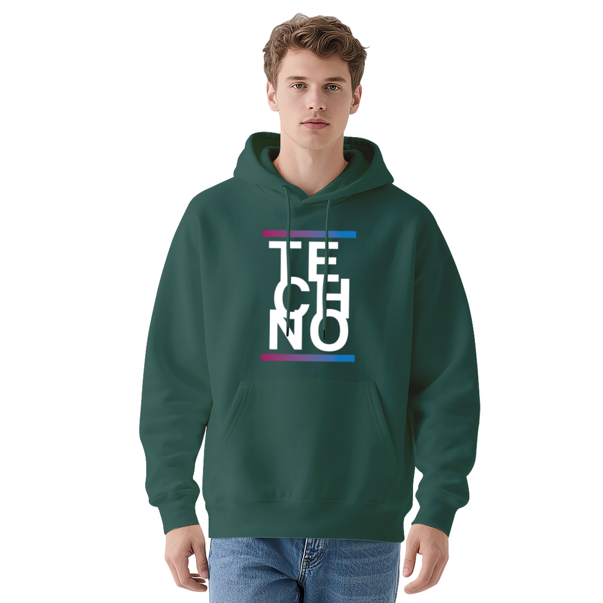 Modern Art Hoodie - Creative Print