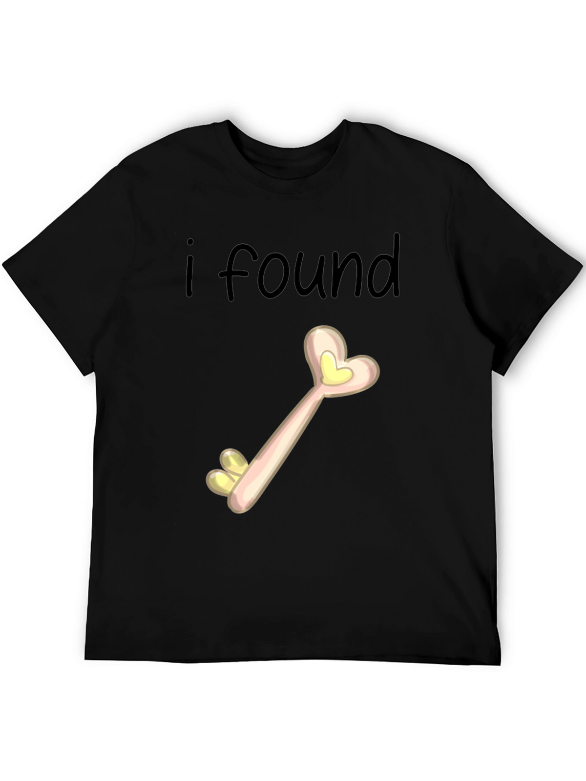 I Found My Key Heart T-Shirt Novelty Tee