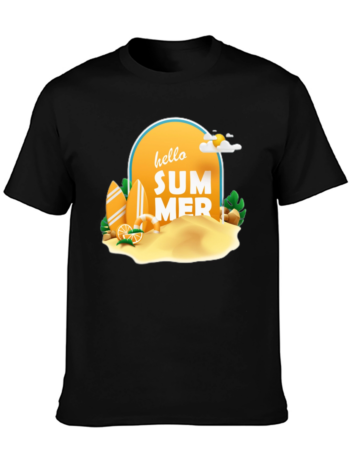 Hello Summer T-Shirt - Beach Vacation Tee