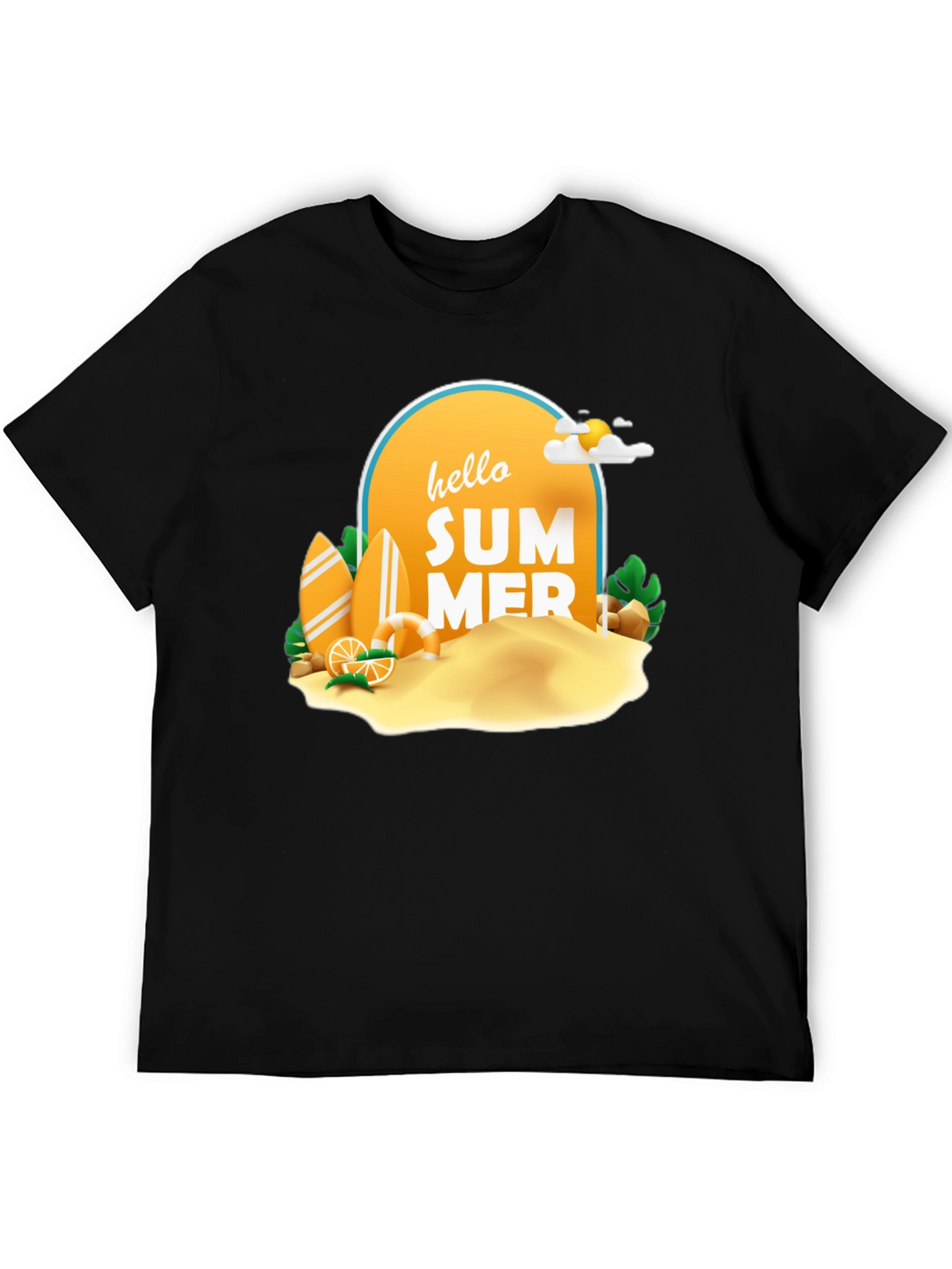 Hello Summer T-Shirt - Beach Vacation Tee
