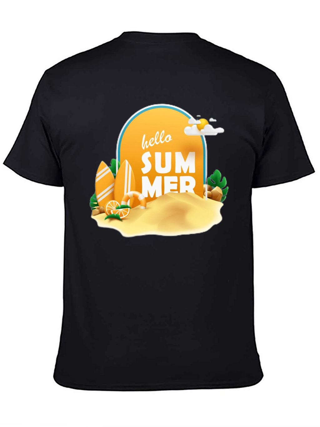 Hello Summer T-Shirt - Beach Vacation Tee
