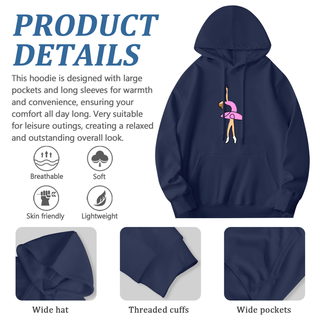 Ballet Dancer Graphic Hoodie