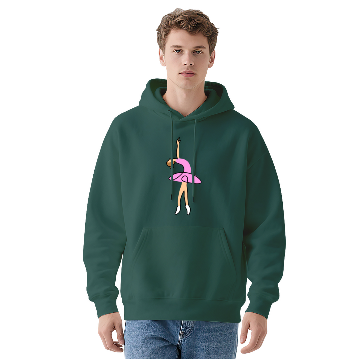 Ballet Dancer Graphic Hoodie