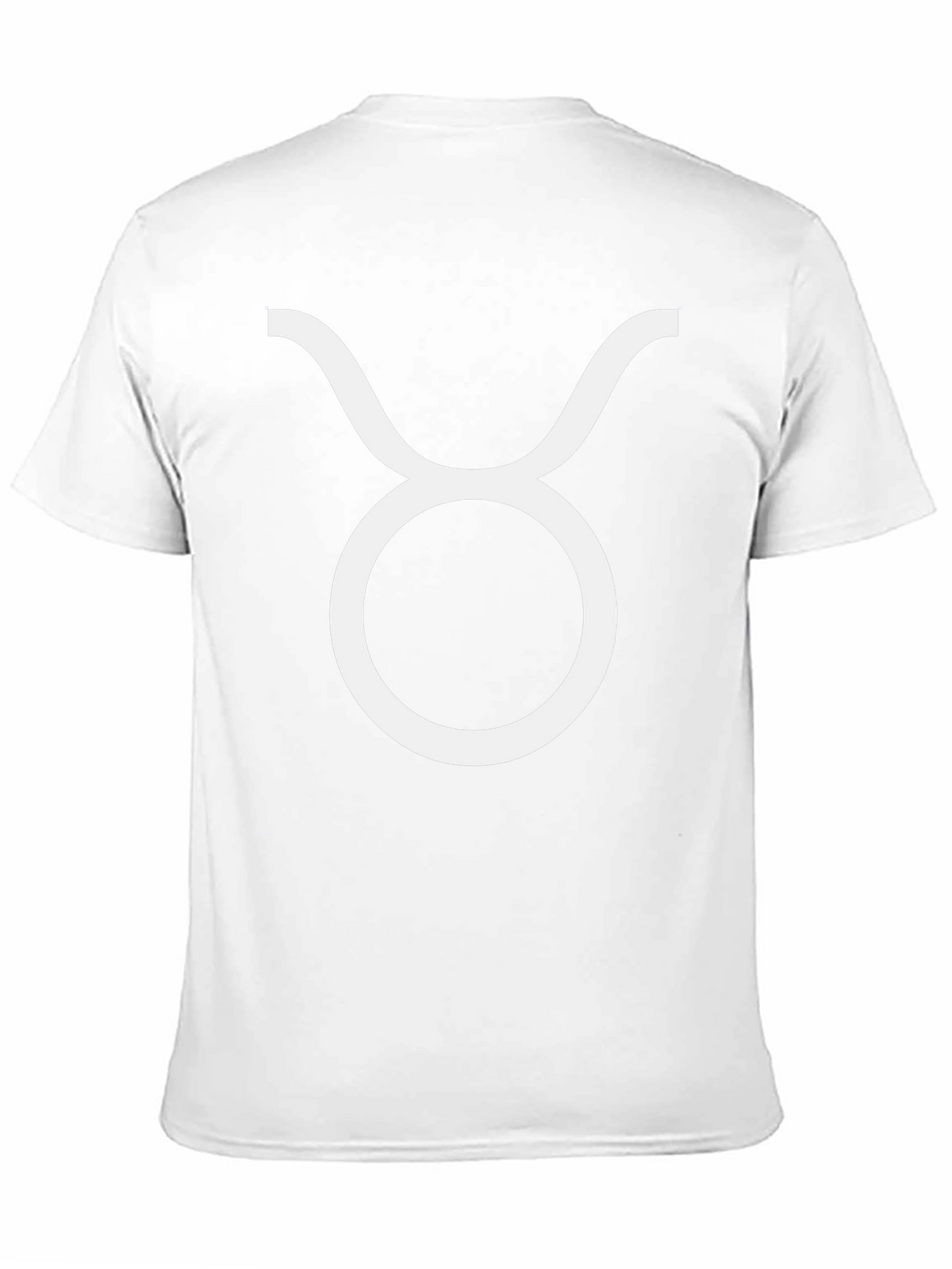 Taurus Zodiac Sign Black T-Shirt