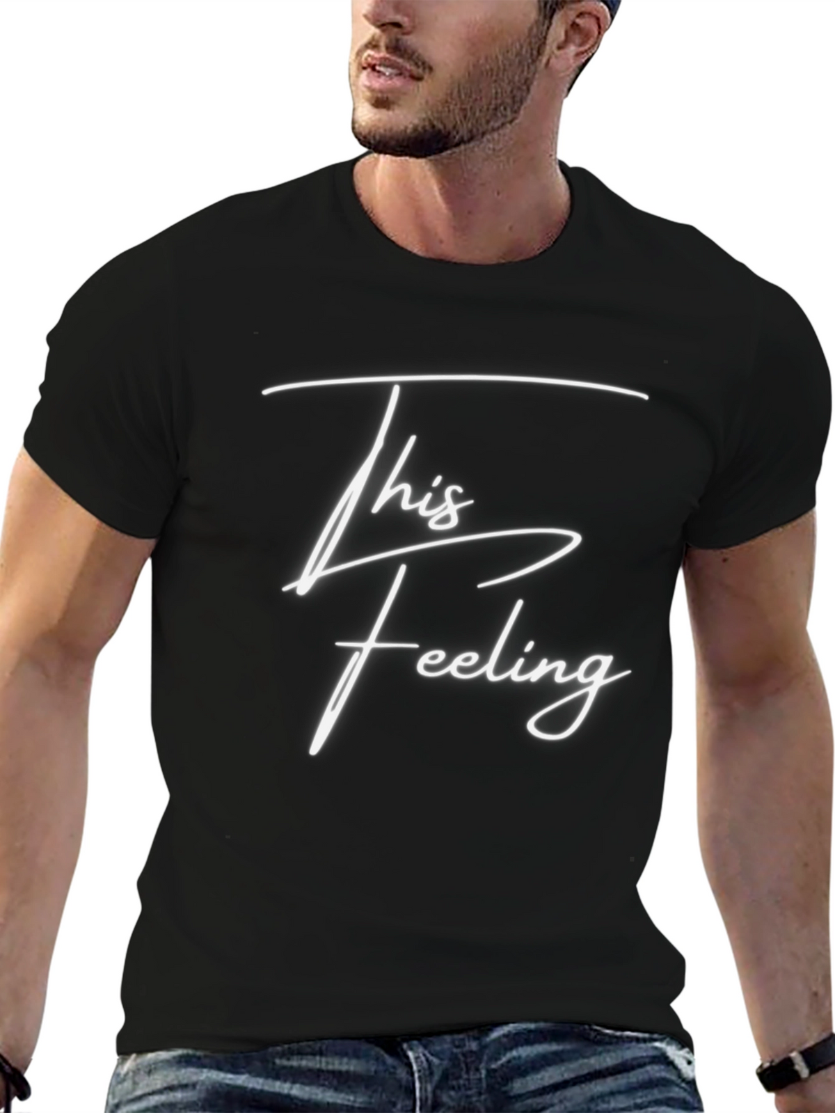 This Feeling Graphic Tee - Black