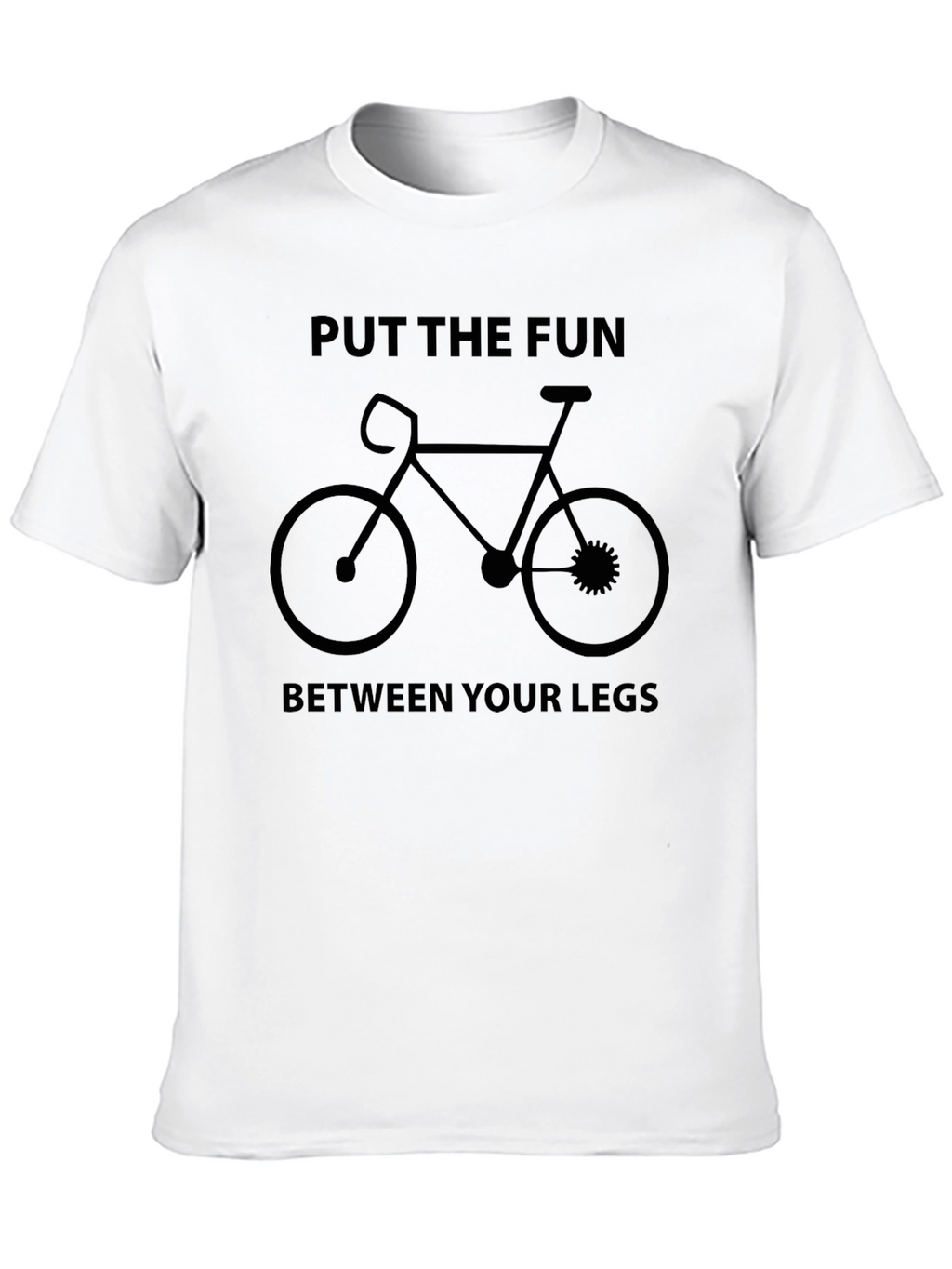 Fun Between Your Legs Bicycle Graphic T-Shirt