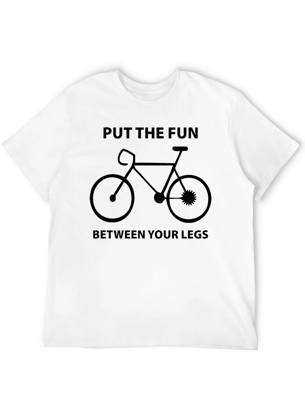 Fun Between Your Legs Bicycle Graphic T-Shirt