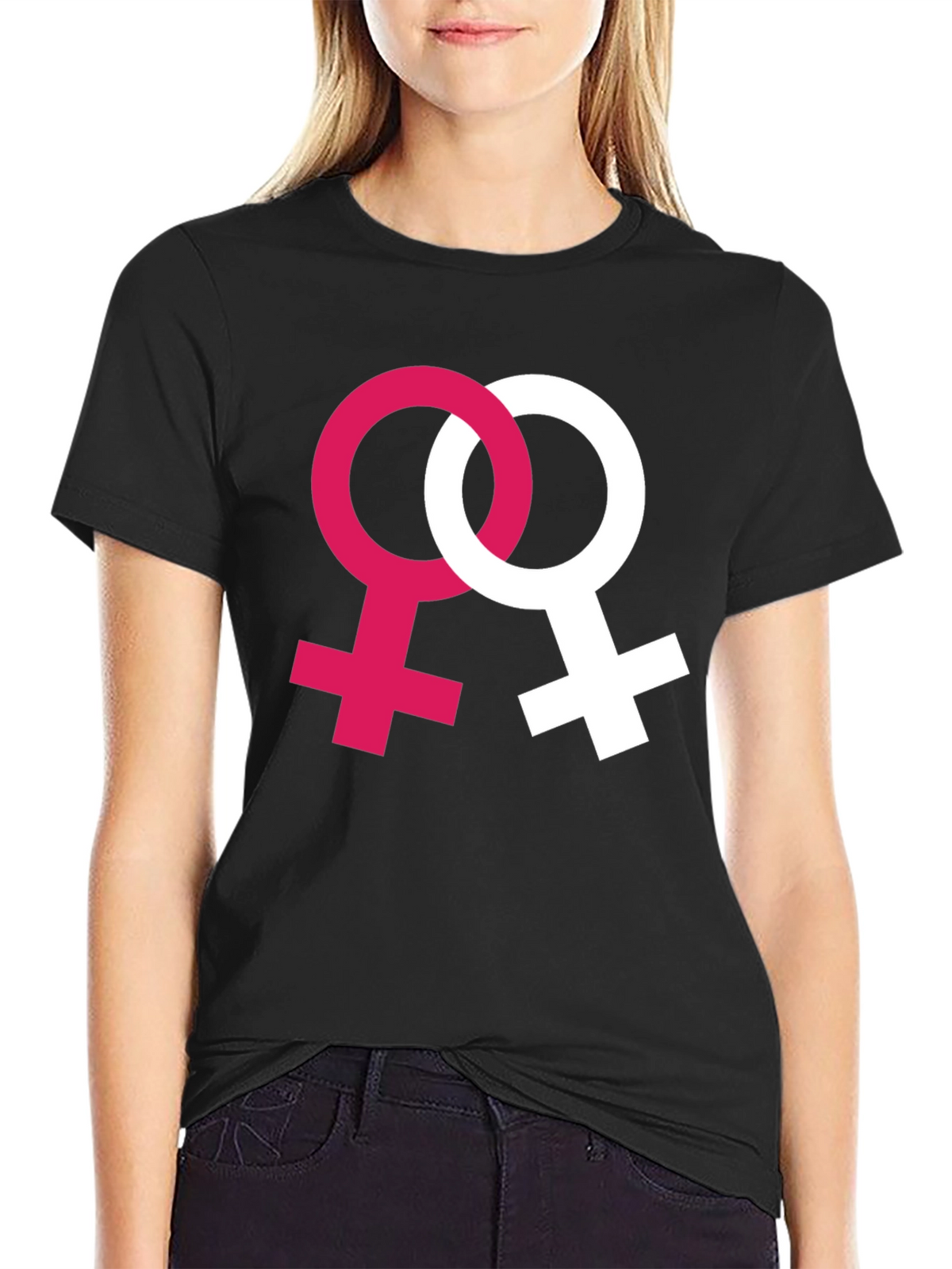 Lesbian Pride T-Shirt - Venus Symbol Tee