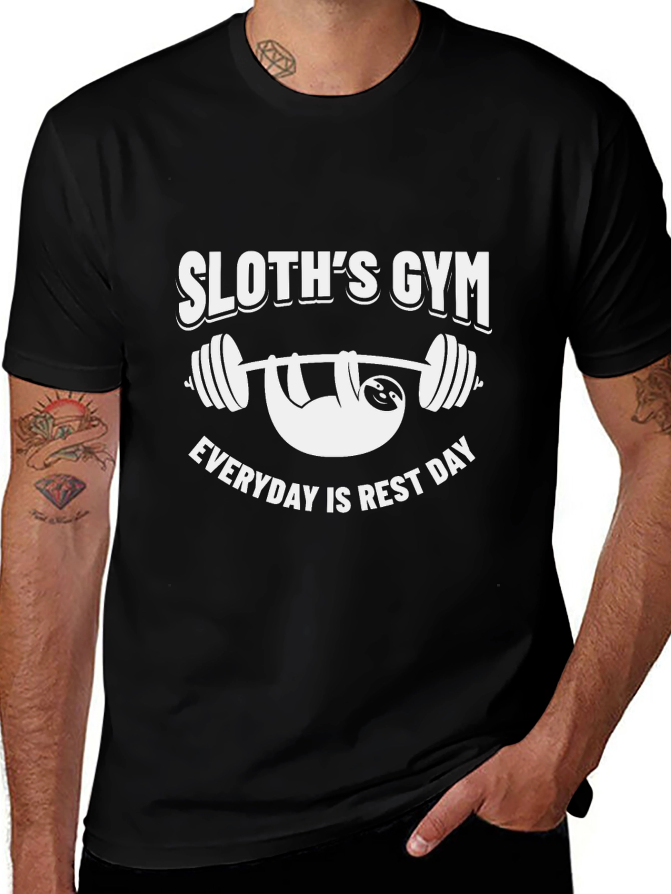 Sloths Gym T-Shirt - Everyday is Rest Day
