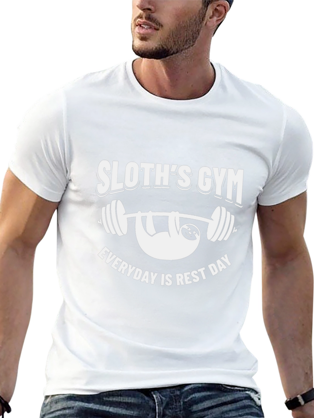Sloths Gym T-Shirt - Everyday is Rest Day
