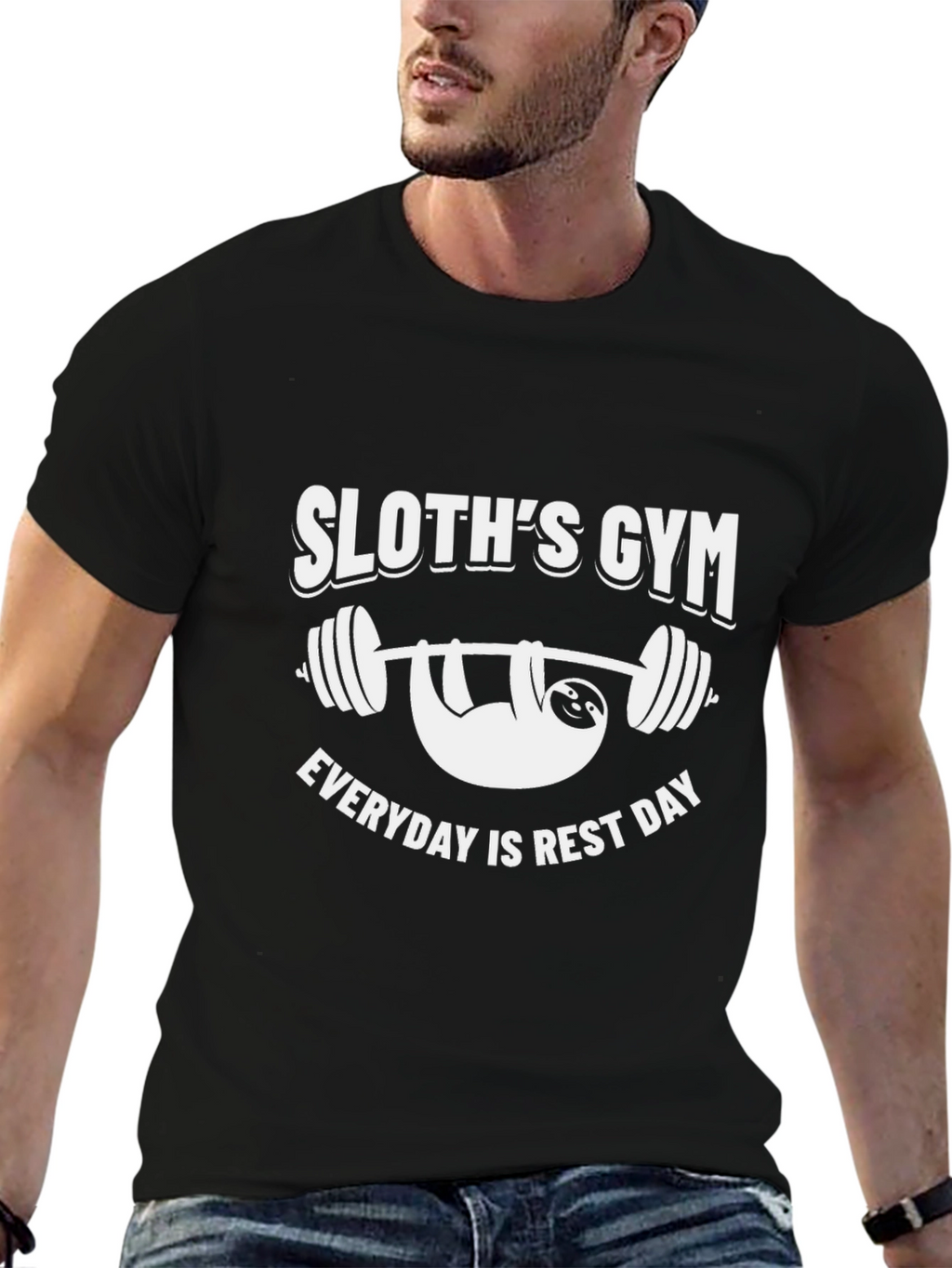 Sloths Gym T-Shirt - Everyday is Rest Day
