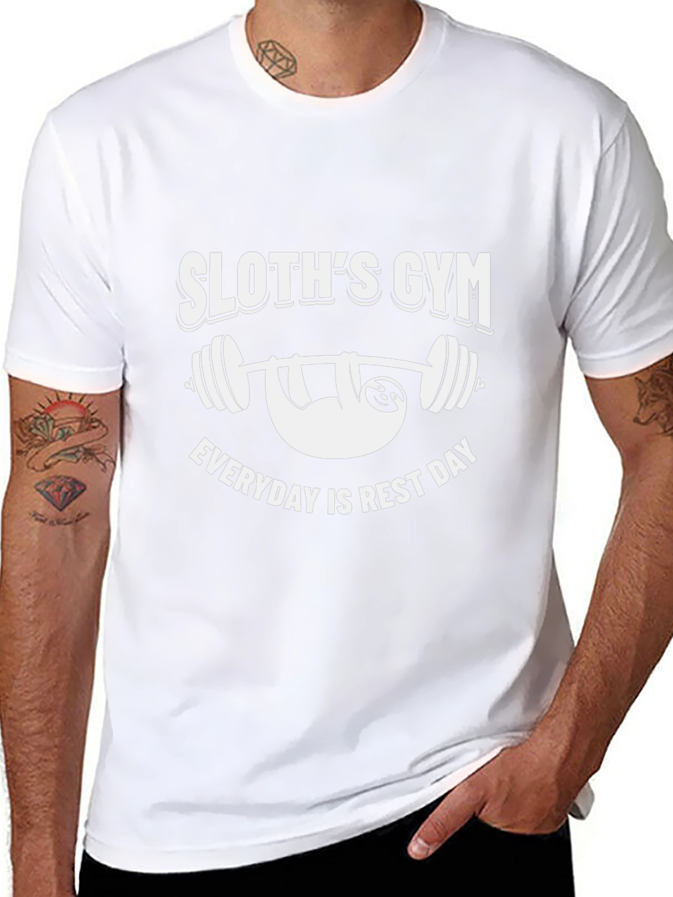 Sloths Gym T-Shirt - Everyday is Rest Day