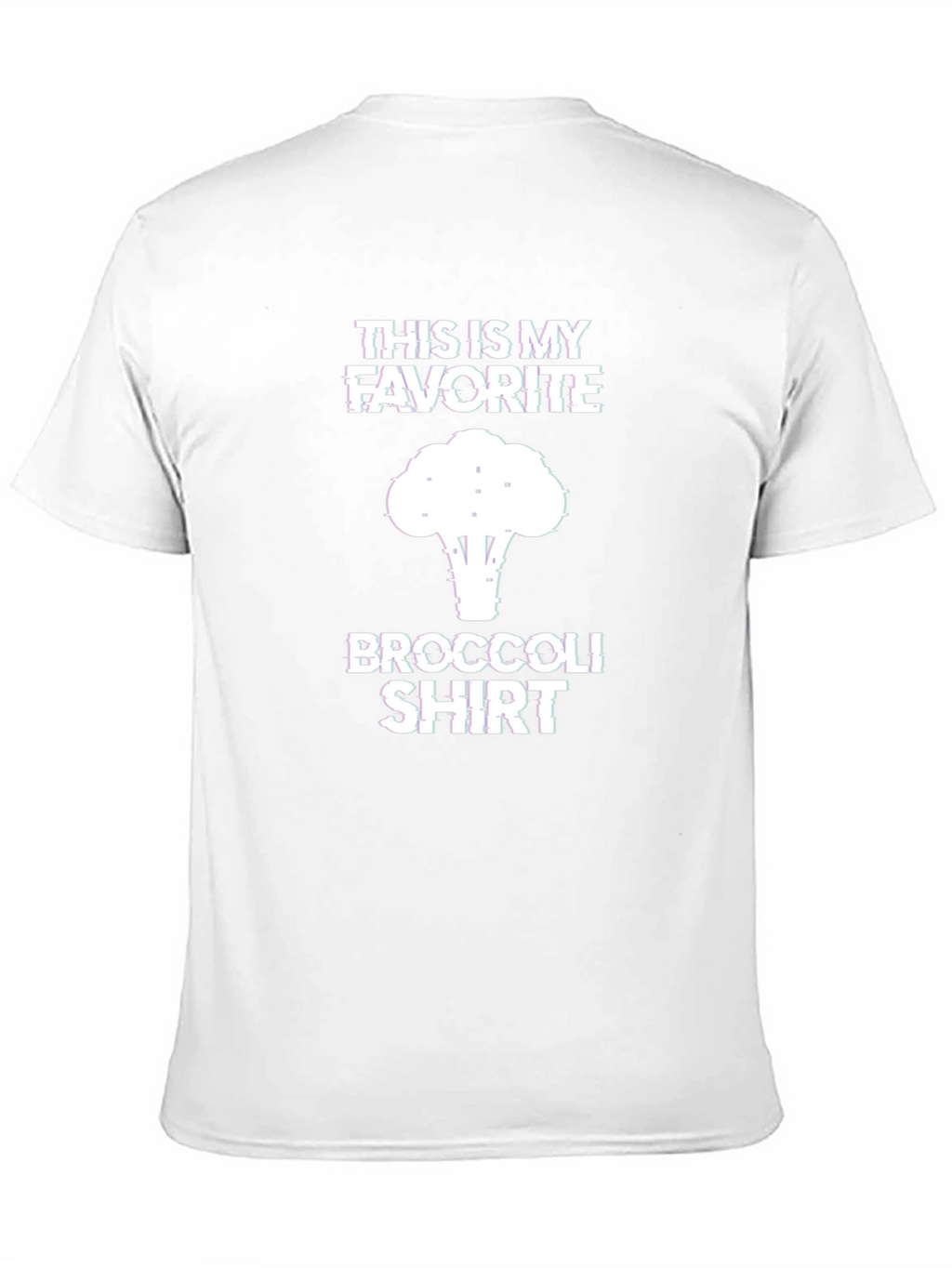 Favorite Broccoli T-Shirt - Funny Graphic Tee