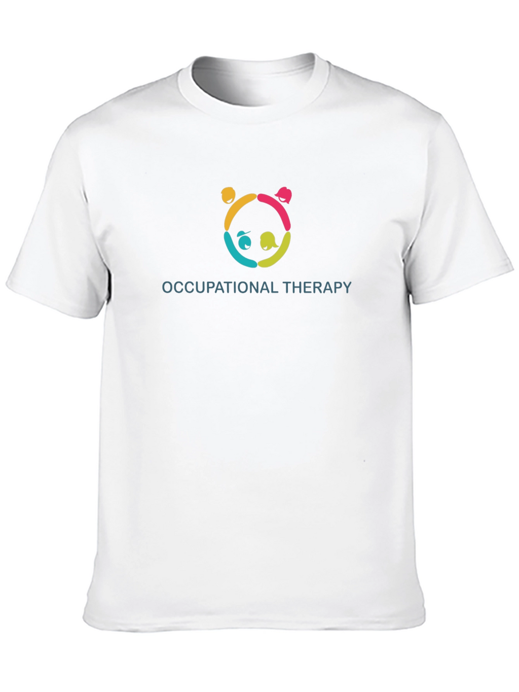 Occupational Therapy Panda Black T-Shirt