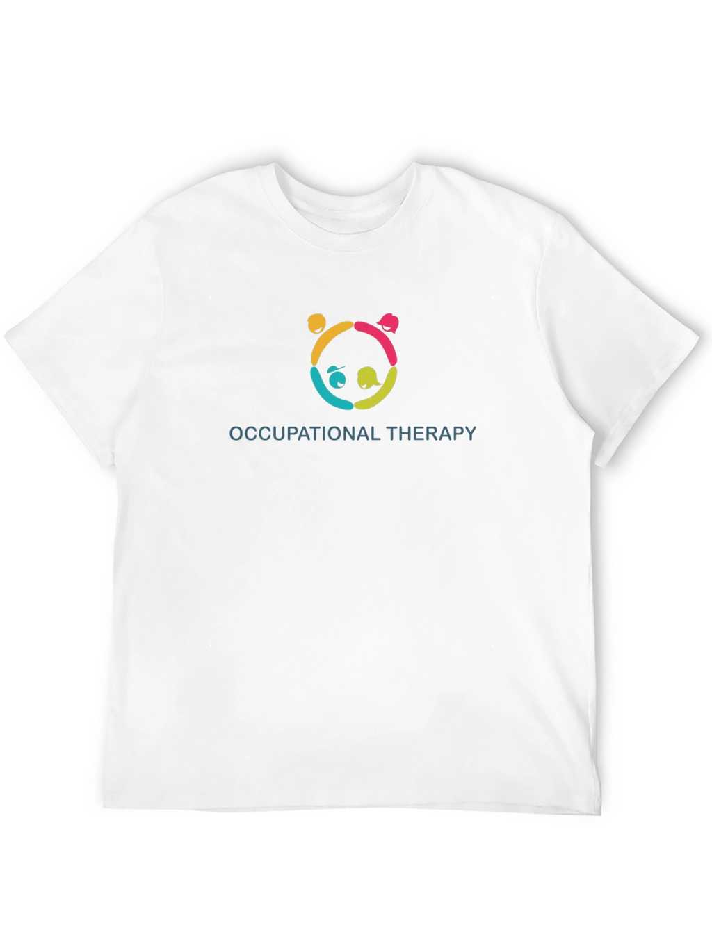 Occupational Therapy Panda Black T-Shirt