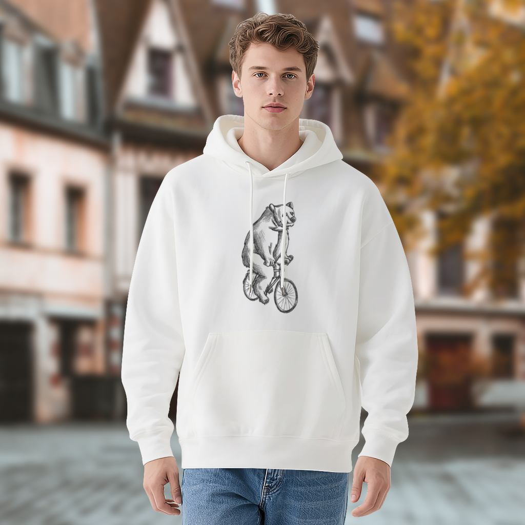 Wild Bear Graphic Hoodie