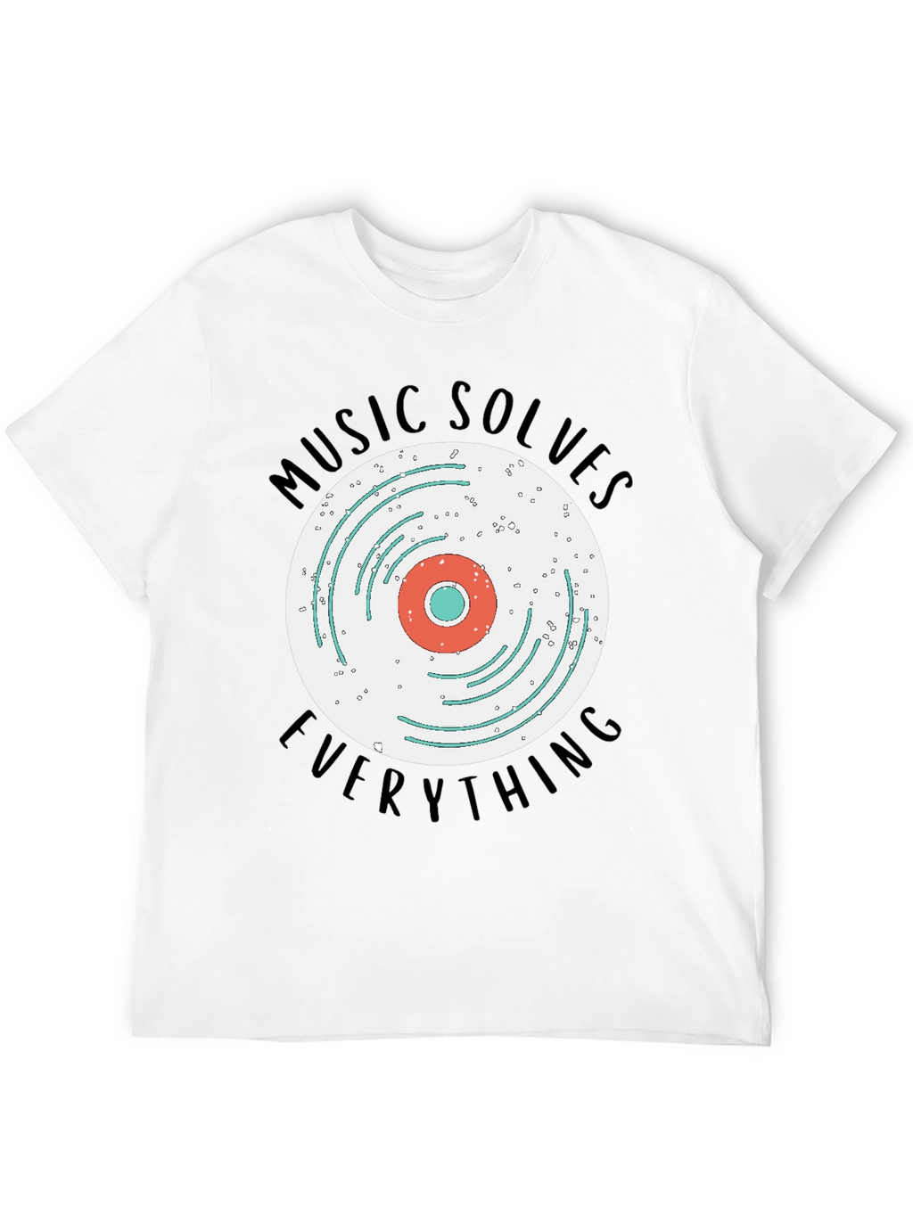 Music Solves Everything Graphic Tee
