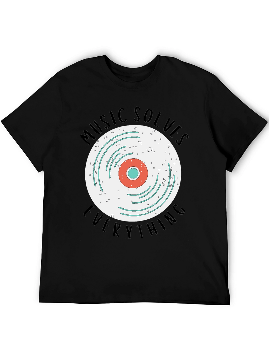 Music Solves Everything Graphic Tee