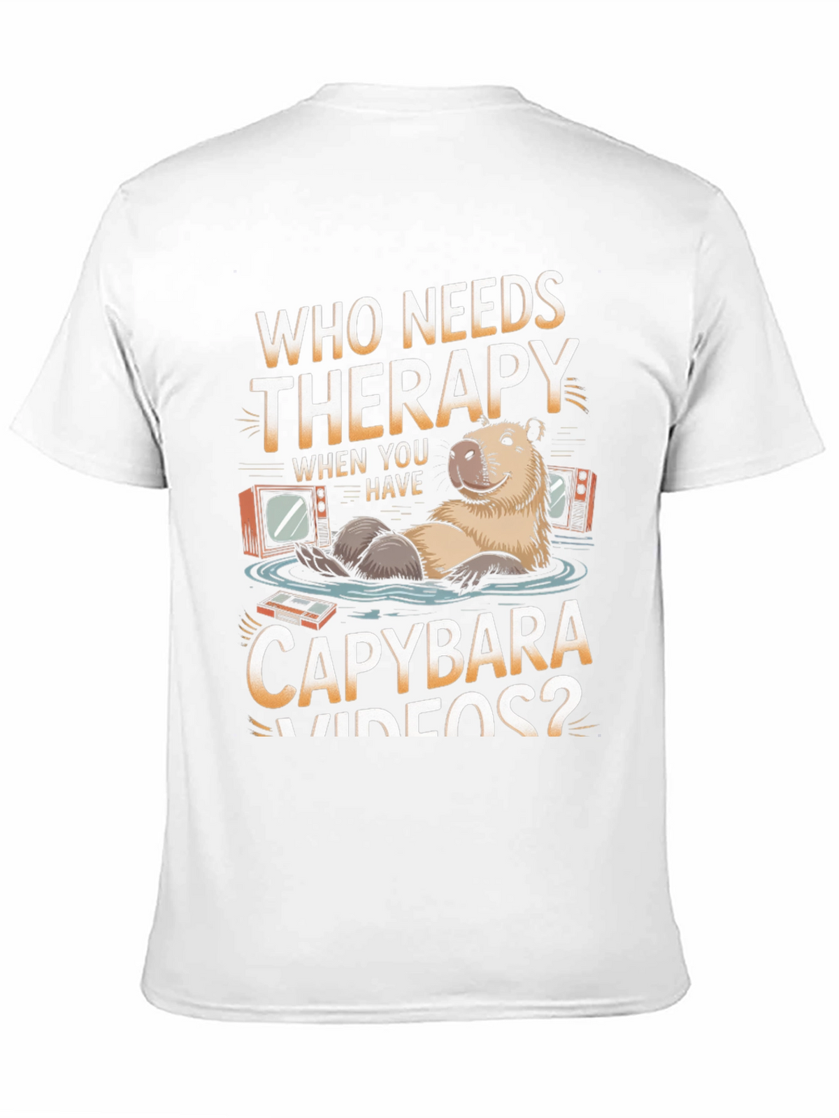 Capybara Therapy T-Shirt