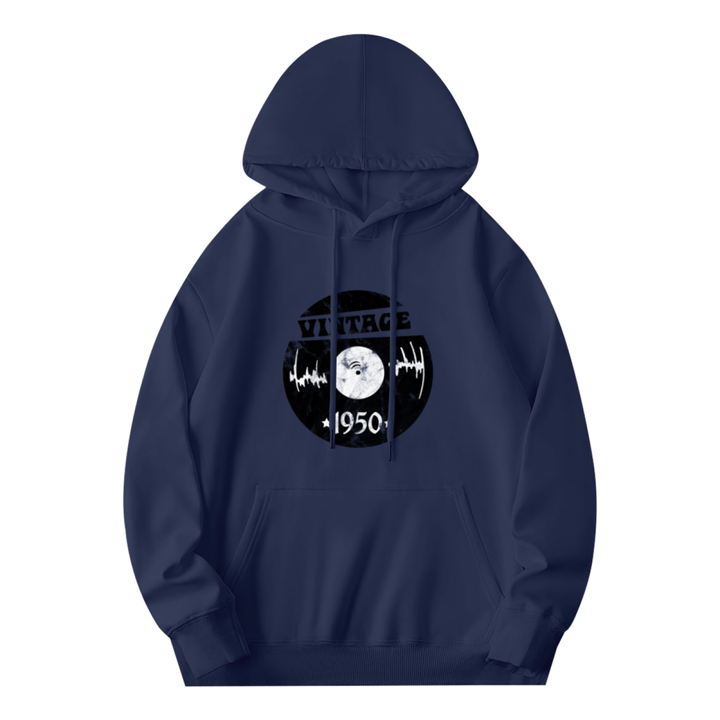 Vintage WiFi Moon Hoodie