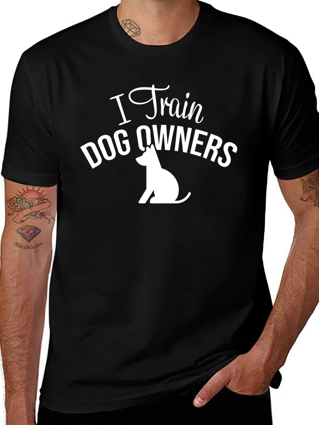 I Train Dog Owners T-Shirt