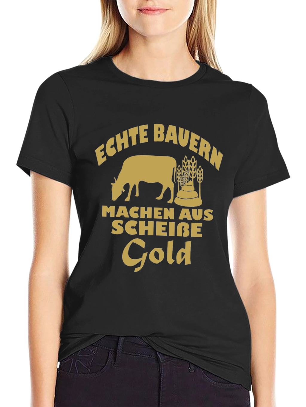 Echte Bauern T-Shirt - Funny German Farmer Tee